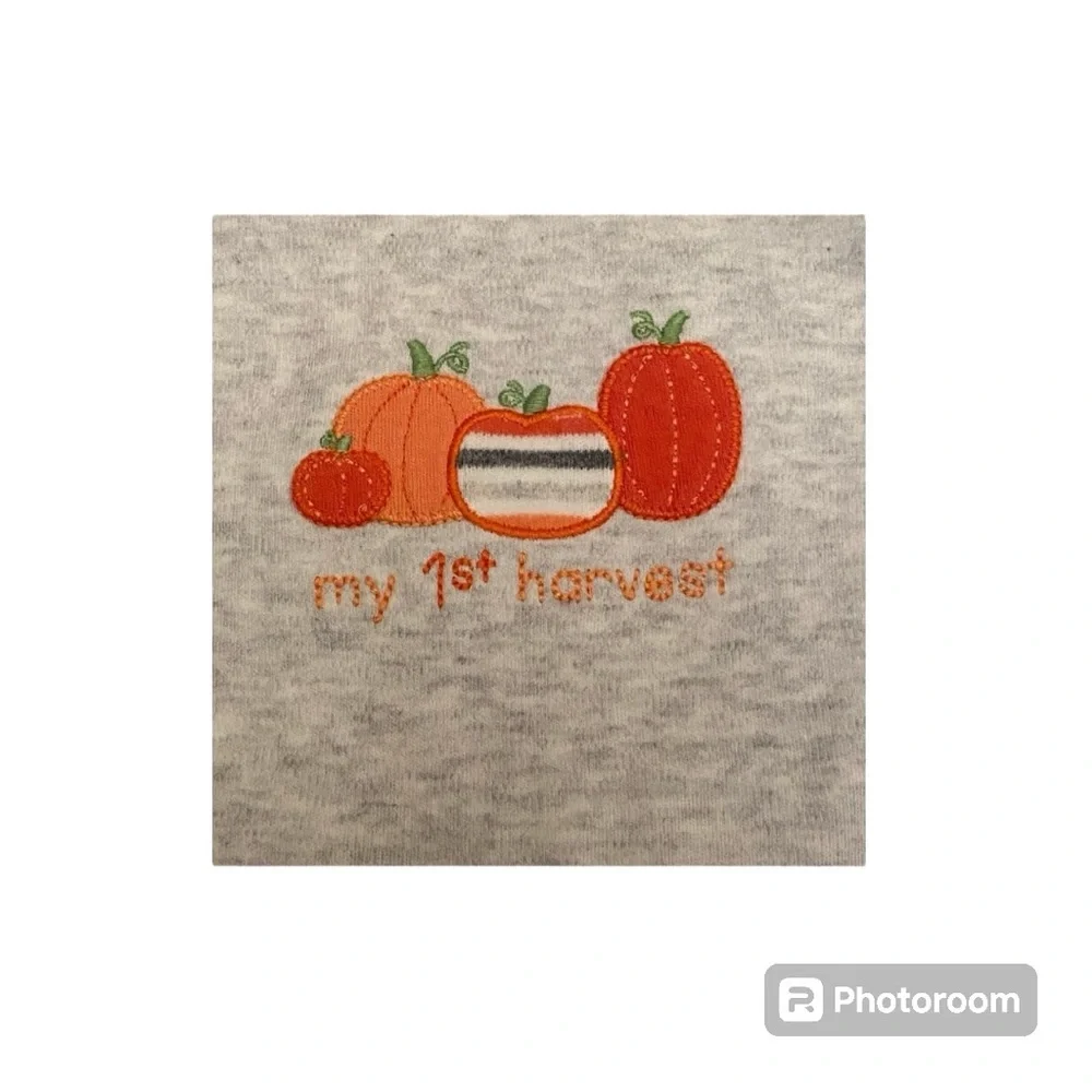 Gymboree pumpkin onesie